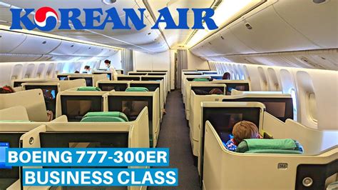 korean air 777 business class